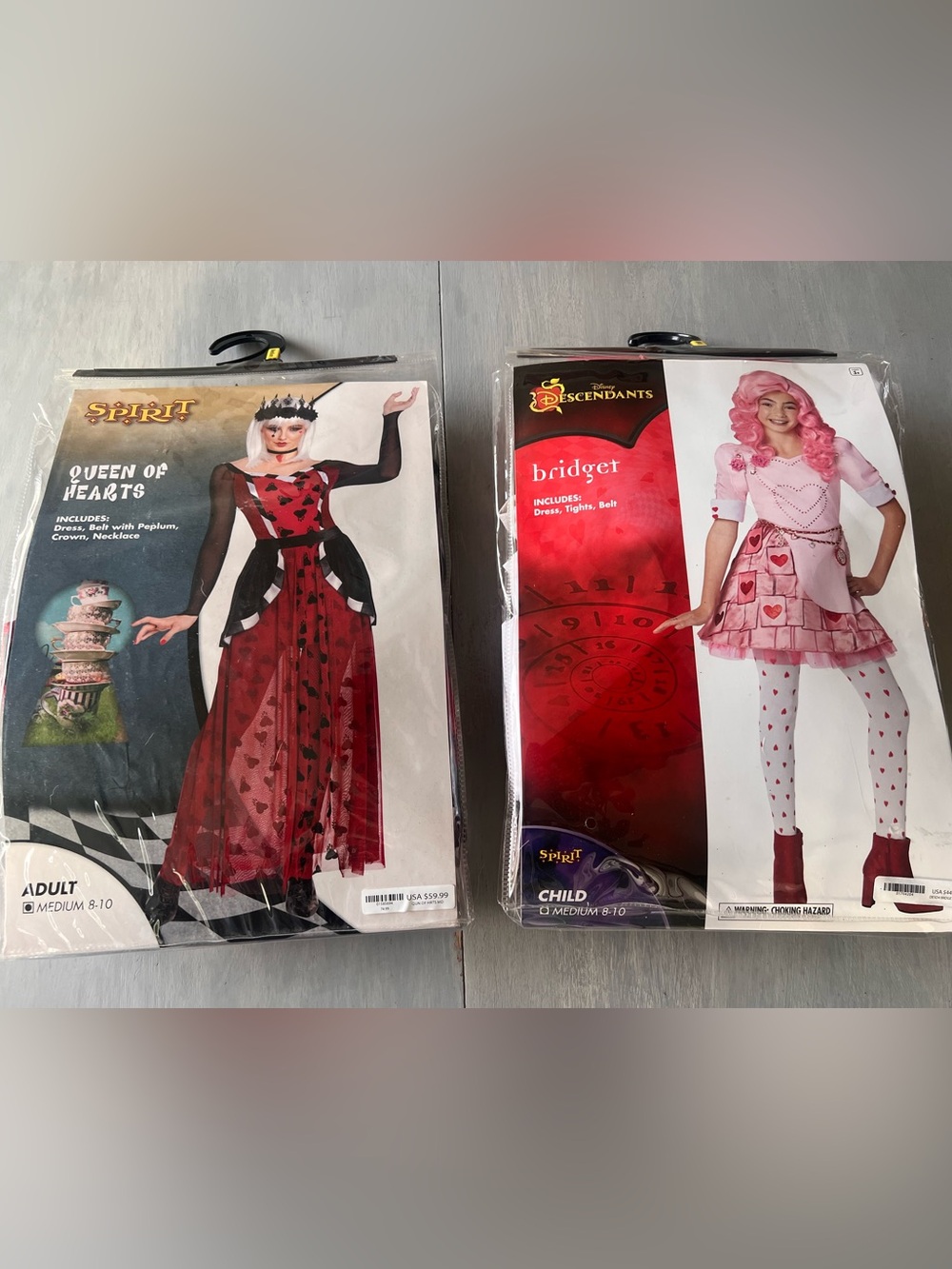 Disney Descendants: The Rise of Red  – Bridget + Queen of Hearts Costumes